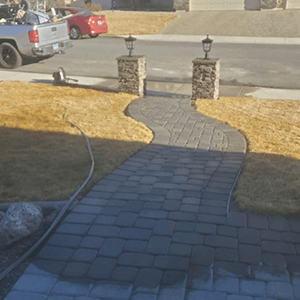 Paver walkway